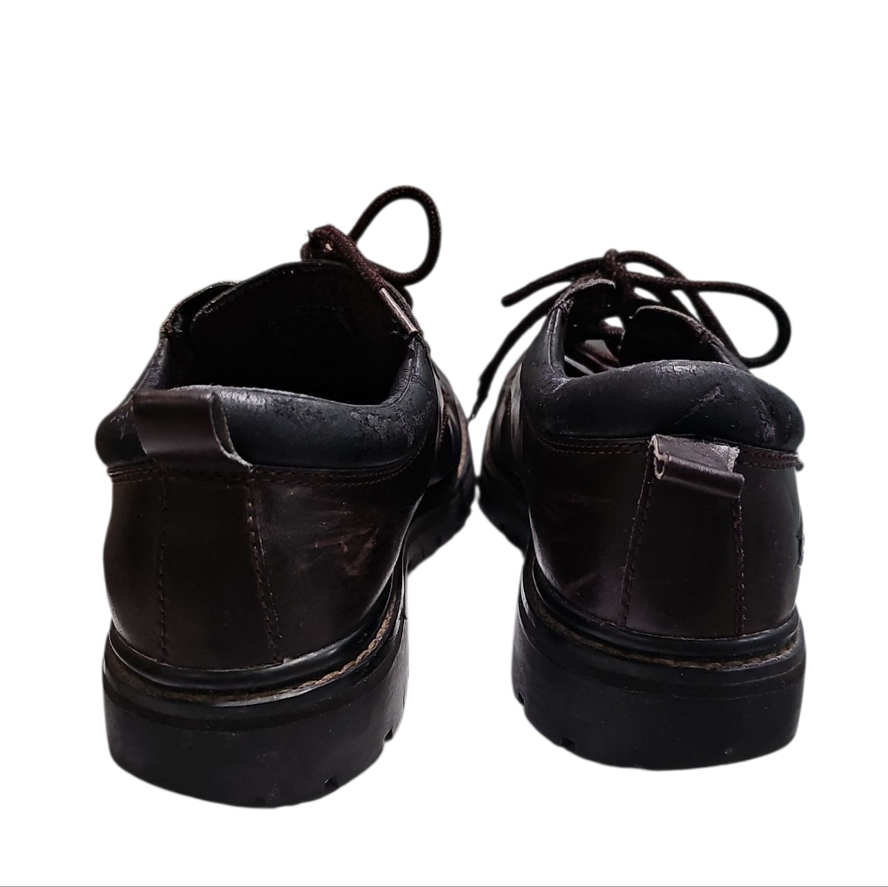 Skechers Men’s US 9 Brown Leather Lug Sole Oxford Archive-Inspired Essential Lux - Picture 6 of 8